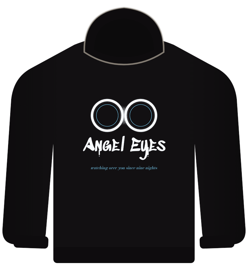 Angel Eyes hoodie graphic