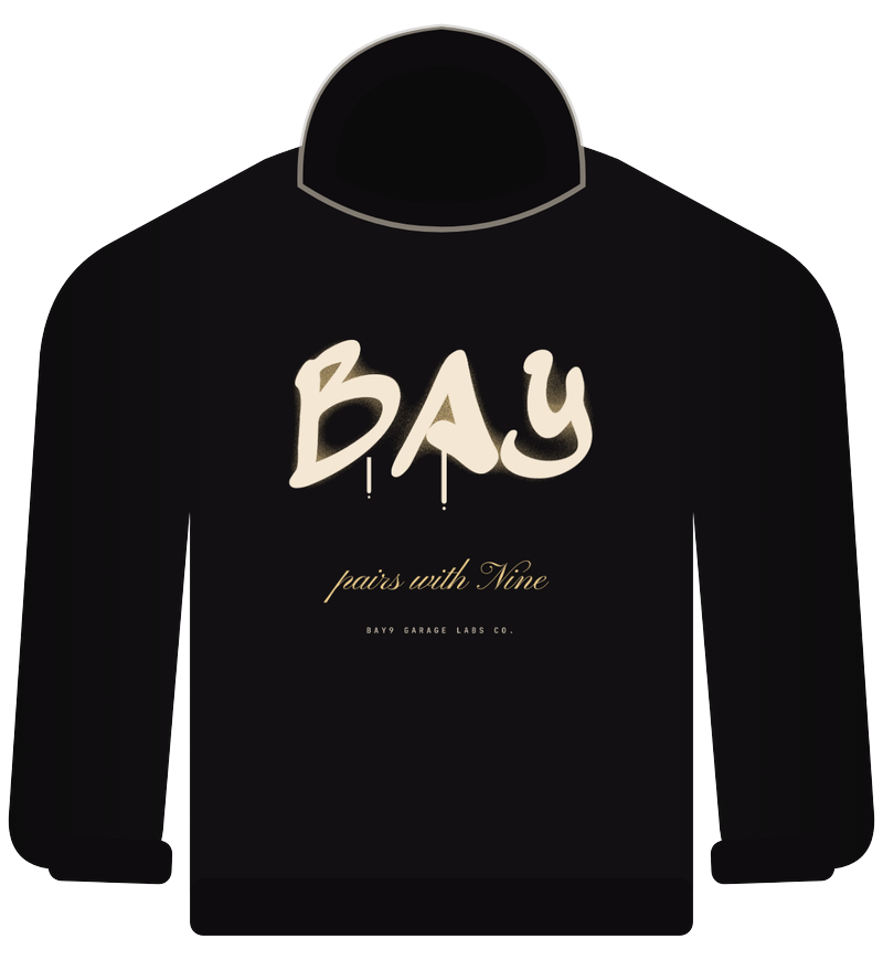 BAY hoodie graphic