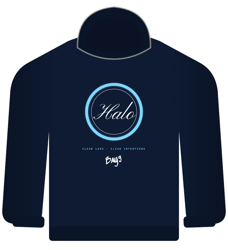 Halo hoodie graphic